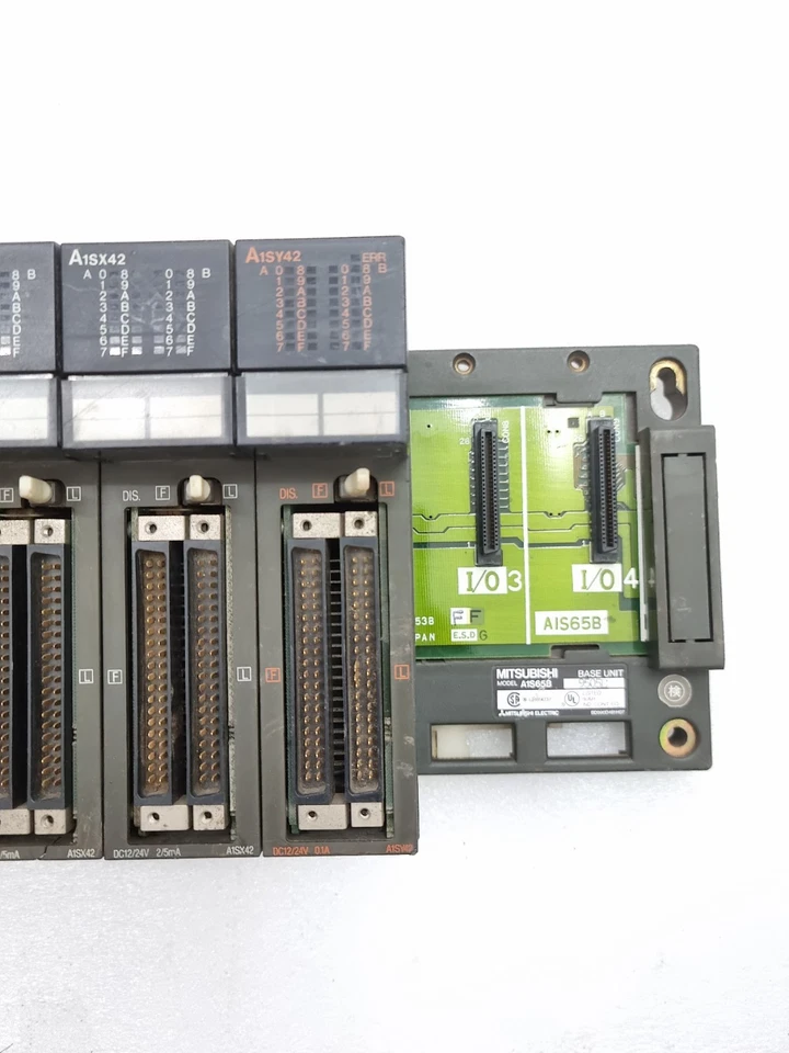 Mitsubishi Melsec A1S61P, A1SX42, A1SX42, A1SY42 & A1S65B Plc Set